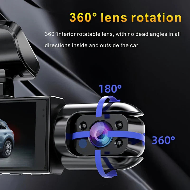 1080P WiFi Dual Lens Dash Cam