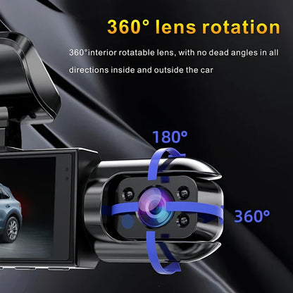 1080P WiFi Dual Lens Dash Cam