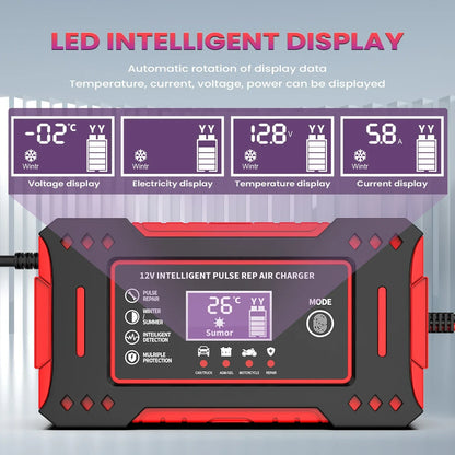 6A 12V Smart Car Battery Charger