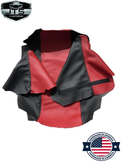 1997 - 2004 Chevy Corvette C5 Console Lid Cover Set Includes Shift and Emergency Brake Boot (Compatible With Manual Transmision)