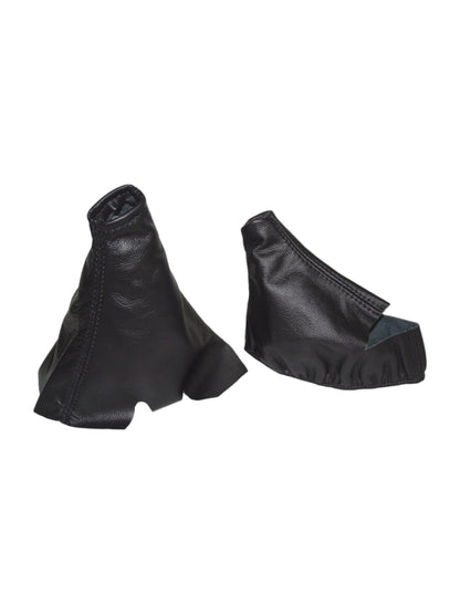 Leather AUTOMATIC Shift & Handbrake Boot Cover For Chevy Corvette C5 1997 1998 1999 2000 2001 2002 2003 2004