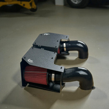 3.0L M276 Dual Cold Air Intake For 2015+ Mercedes C400, C450, C43 AMG, GLC43 | Palenon Performance