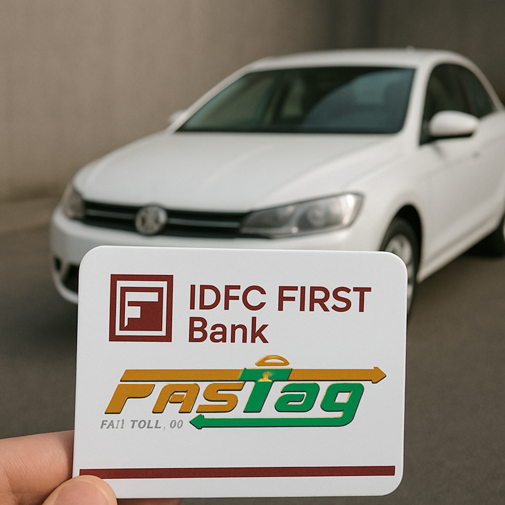 IDFC Bank Fastag for Car/jeep/van