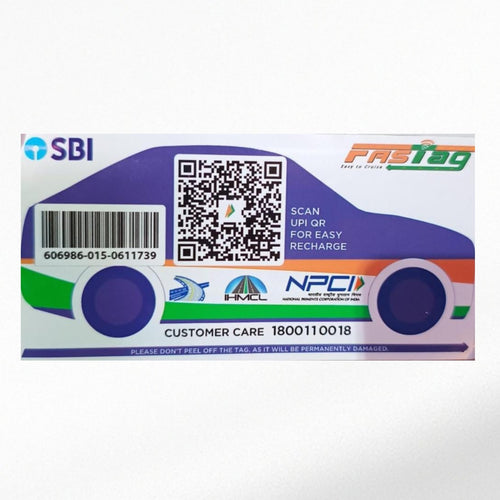 SBI Fastag (car/jeep/van)