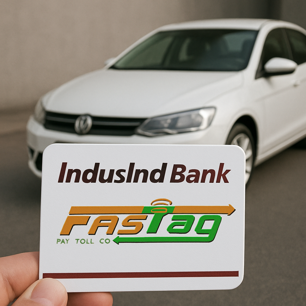 Indusind Bank Fastag for Car/jeep/van